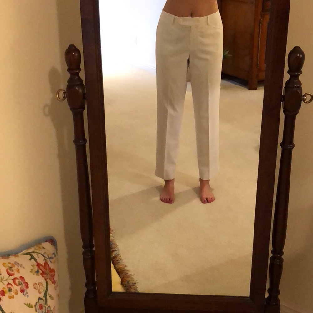White Talbots Pants - Picture 2 of 3